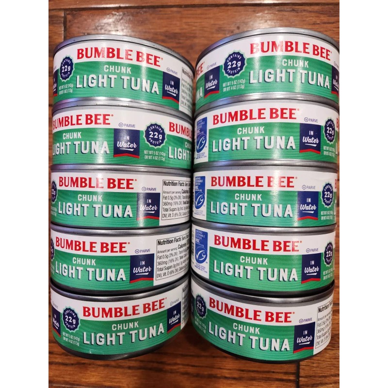 Bumble Bee 10 PACK OF CANS BUMBLE BEE CHUNK LIGHT