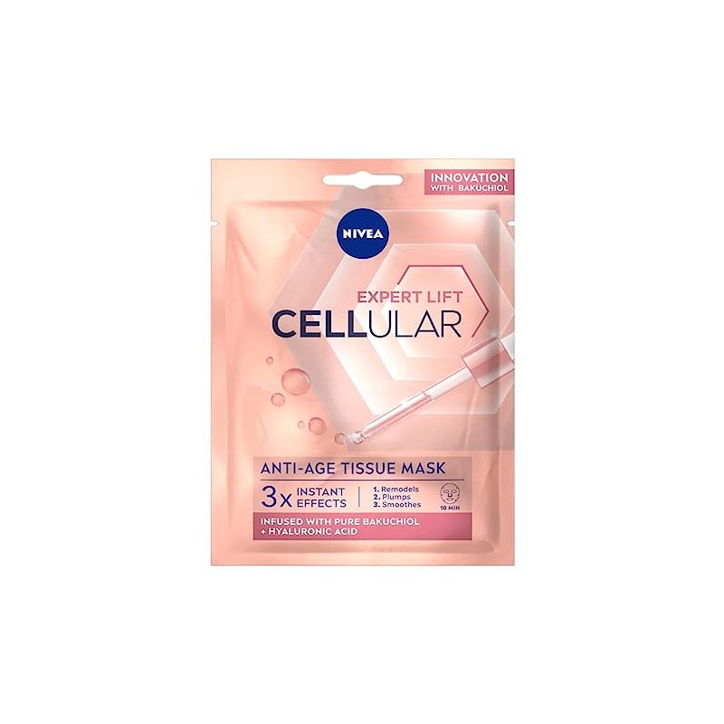 Mascarilla de contorno facial con relleno de hialurón celular
