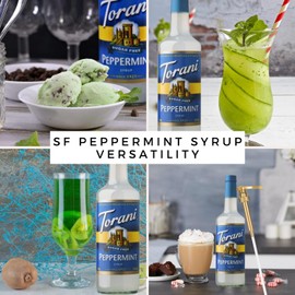 Sugar-Free Syrup Elixir Trio - SF Vanilla, Caramel & Peppermint Coffee Syrup Flavoring Variety Pack Coffee Flavoring for Drinks- Three 25.4 Oz bottles with 3 Jimoco Pump Dispensers