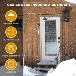 MARIE Automatic Size 3 Door Closer for Residential and Commercial/Adjustable Spring Hydraulic Door Closer for Middle-Weight Door