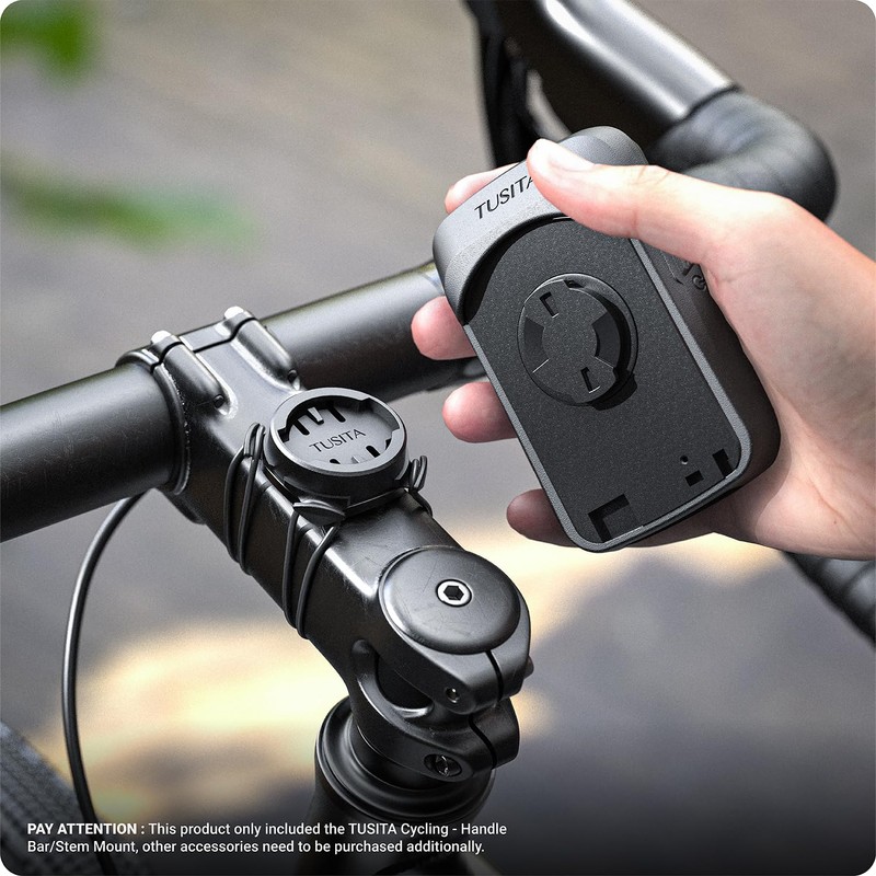 TUSITA Stem Mount Compatible with Wahoo Elemnt Bicycle Computer, Pack