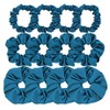 12 Pcs Mix 3 Sizes Satin Silk Scrunchies Hair Ties