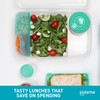 Sistema Bento Box to Go with Fruit/Yogurt Pot, 1.76 L-Assorted