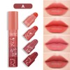 4-in-1 Lipstick Color Changing Lip Balm, 4 Colors, Long Lasting