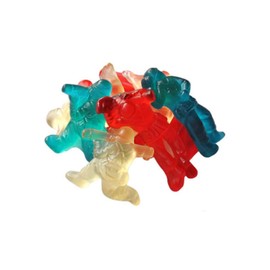 Bayside Candy Gummi Military Heroes (Blue Raspberry, Cherry, Pineapple) - Gummy Military Heroes - Patriotic Gummy Military Heroes Candy - 4th of July (1LB)