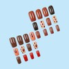 24Pcs Strawberry Press on Nails Cute Fake Nails Medium Square