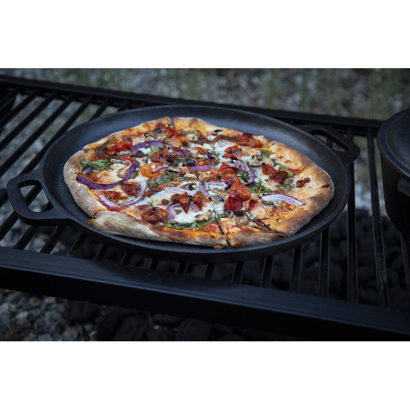 Stansport Pre-Seasoned Cast Iron Pizza Pan (16006)
