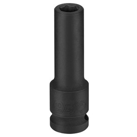 Jetech 1/2-Inch Drive 10mm Deep Impact Socket with 6-Point Design, Heat-Treated Chrome Molybdenum Alloy Steel, Metric