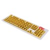 104Pcs Keycaps Metallic Durable Stable TwoTone Translucent Backlit Mechanical Keyboard