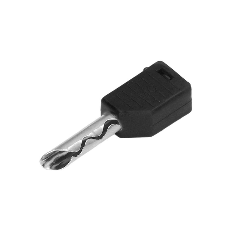 EVTSCAN 100Pcs Stackable 4mm Banana Plugs Connector, Nickel Plated Brass,