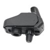 Soillar New Black Sun Visor Clip Hook Retainer Fits Maserati