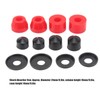 Jenngaoo Skateboard Bushings Set, 12 Accessories, PU Cushioning, 90A Skateboard