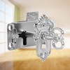Tbest Antique Classical Drawer Cabinet Wardrobe Cupboard Gate Door Lock