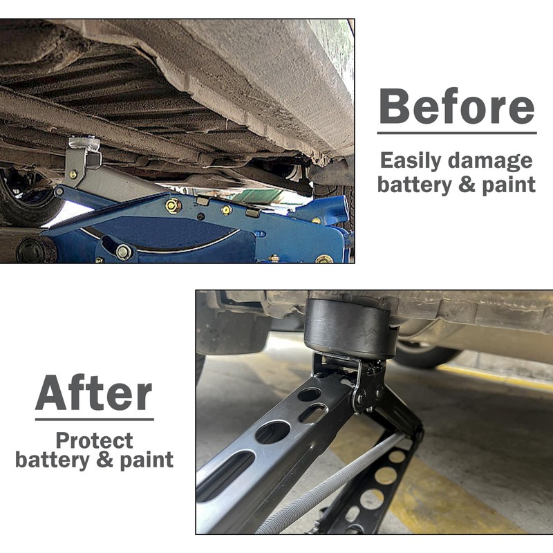 LEONTOOL Jack Pad Rubber Jack Pad Rubber Jack Up Adapter