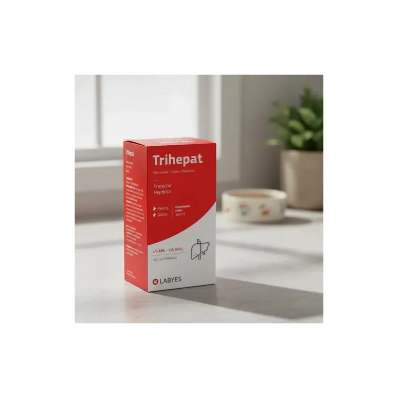 Trihepat Labyes 100 Ml Protector Hepático, Perro Y Gato