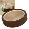 Round Cat Scratch Bowl Scratch Resistant Comfortable Sisal Lasting Cat