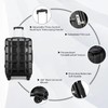 imiomo Luggage Sets, Suitcase with Spinner Wheels, Hardside Large Hard