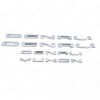 GMC Door Rear DENALI Yukon Emblem Letters Chrome For GMC