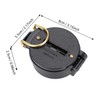 Jzhen Professional Pocket Compass Military Marching Compass Portable Compass Navigation