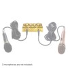Karaoke Sound Mixer Dual Mic Inputs With Cable