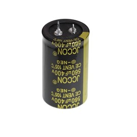 2 Pieces 400V 560uF 30x50 30x50mm 2 Pin Solder Snap-in Terminal Electrolytic Capacitor