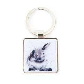 Wrendale Designs - Bathtime Keyring - Rabbit