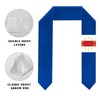 Cape Verde Flag Graduation Stole Satin Stole Scarf for Study