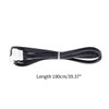 Black 3D Printer Stepper Motor Extension Cable Extruder Motor Extended