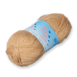 Bebe TAMM [50grs] - Soft Yarn for Baby Clothes and Blankets, 100% Acrylic Yarn. Color: Walnut 2721