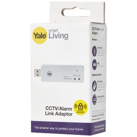 Yale EF-USBDVR Alarm/CCTV Adaptor, White, for CCTV & Alarm Link, USB stick, Accessory for SR & EF Alarms