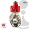 'Tecuro Brass Ball Valve – 3/4 Inch Union Nut x