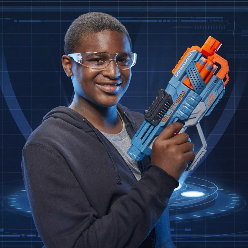 Hasbro Nerf Lazador Nerf Elite 2.0 Rd-6 Commander 12 Dardos
