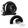 iPower 4 Inch 230 CFM Inline Duct Ventilation Fan with