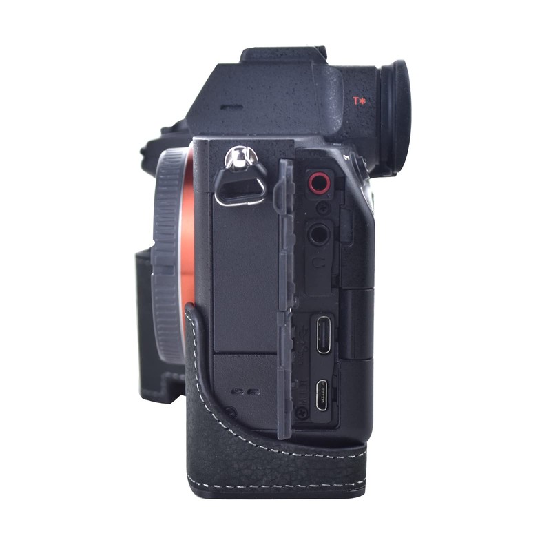 Rieibi Alpha 7 IV Real Leather Camera Case for Sony