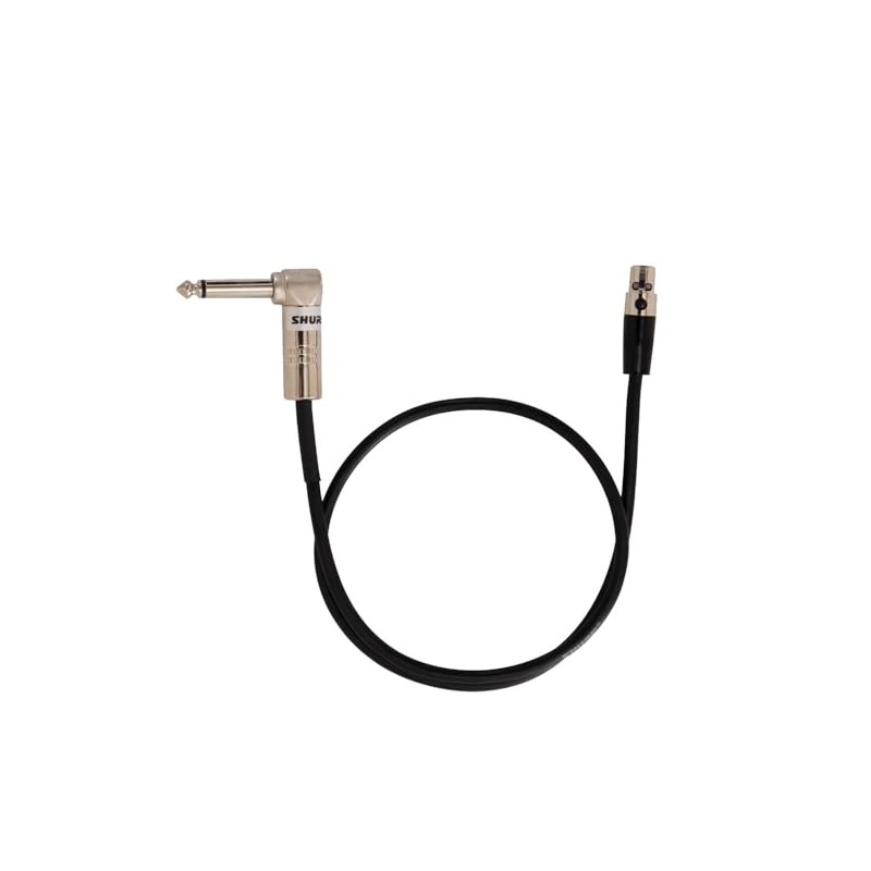 Shure WA304 2' Instrument Cable, 4-Pin Mini Connector (TA4F) with