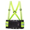KNEETEK Hivis L Back Support Belt, Reflective Support Belt for