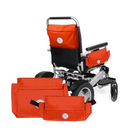 Senectitude Bags for Wheelchairs, Walkers, Rollators, Motorized Scooters. Keep Your Items Nearby and Hidden from View. Pack of 2 Bags