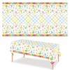 lvzhen Easter Tablecloth| 137x274cm Easter Egg Bunny Tablecloth