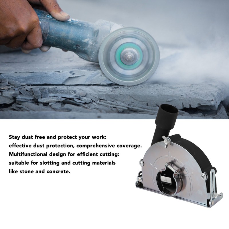 Angle Grinder Dust Cover Dust Guard Iron Easy Install Stable