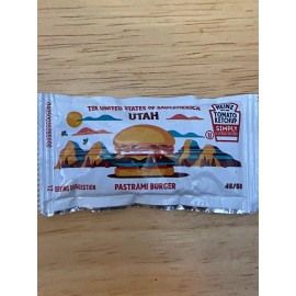 Heinz 1 Heinz United States Of Saucemerica Ketchup Packet Utah # 45/50 *NEW* DTB