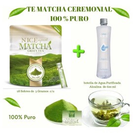 Té Verde Matcha Nice Imperial 28 Sobres 1 Gramo Concentrado                                                                                           