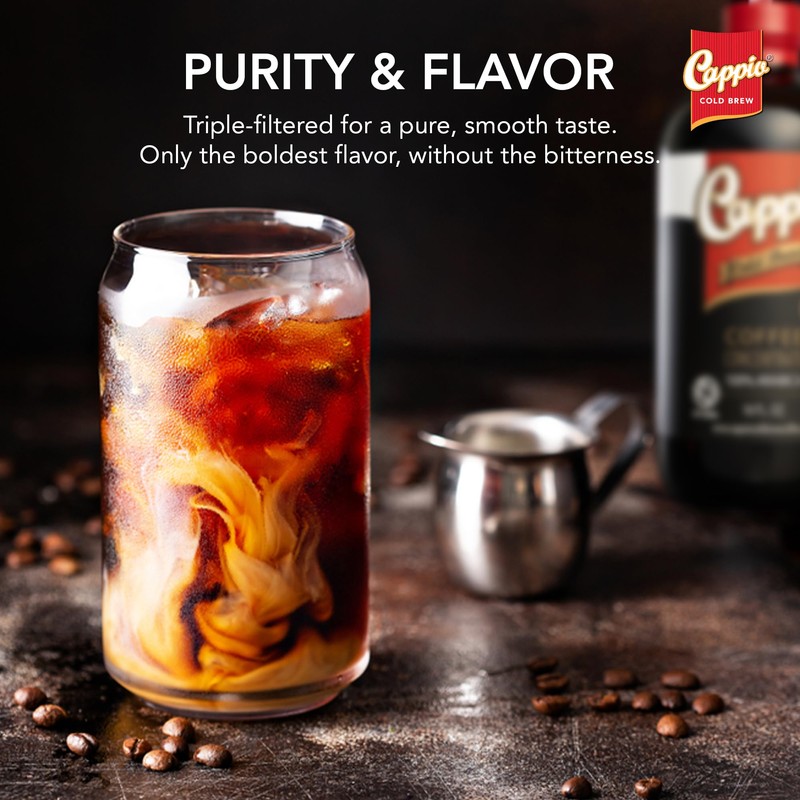 Cappio Cold Brew Concentrate - 1 Pack | Smooth &