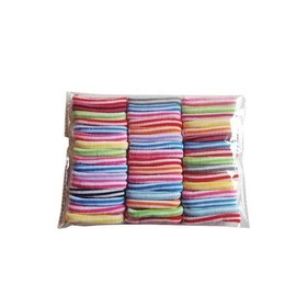 예쁜 줄무늬머리끈 4.5cm 45p 머리정리 헤어 묶기 Pretty Striped Hair Ties 4.5cm 45p Hair Organization Hair Binding