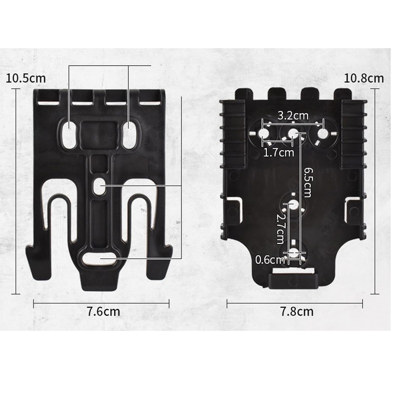 HOUSON Tactical QLS Gun Holster Adapter, Quick Locking System Kit