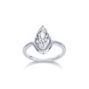 PAVOI 14K Gold Plated Marquise 1.5CT Cubic Zirconia Fake Bridal