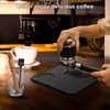 Sandiyago Non-Slip Coffee Tamping Mat with 2 Coffee Brushes, Durable