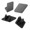 1 Pair Front Bumper Headlight Washer Nozzle Primed Cover Cap