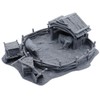 Tabletop Gaming Miniatures Terrain Paintable Oxen Enclosure with Removable Roof,