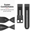 NotoCity Compatible Fenix 5 Band 22mm Width Soft Silicone Watch