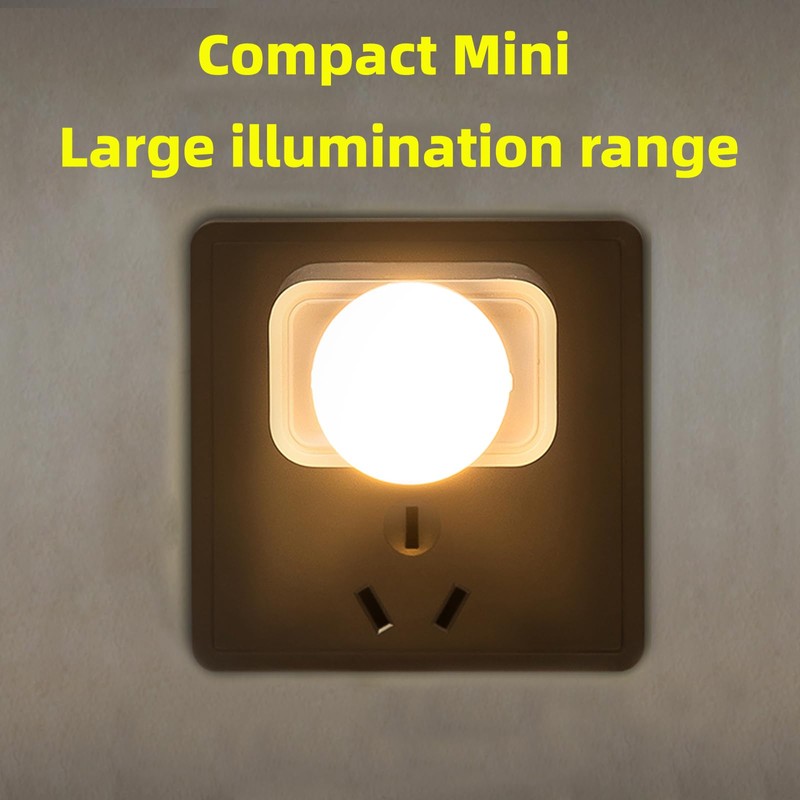 SHIYUGSC USB Lights by Night, Mini LED Bulb, Plug-in,Compact, Ideal